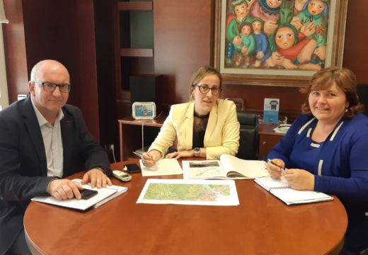 Ethel Vázquez confirma aos alcaldes de Noia e Lousame a encarga do proxecto da segunda fase da conexión da AC-311 e a DP-4202